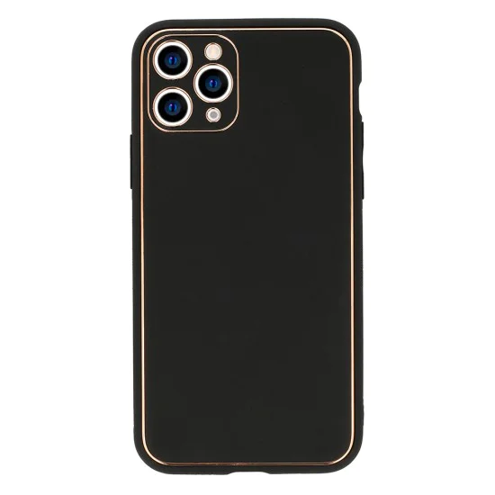 Tel Protect Luxury Leather Back Case для Samsung Galaxy S22 Ultra 5G G906 - Чёрный - чехол-накладка из искусственной кожи / бампер-крышка Tel Protect Luxury Leather Back Case для Samsung Galaxy S22 Ultra 5G G906 - Чёрный - чехол-накладка из искусственной кожи / бампер-крышка