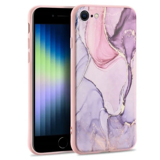 Tech-Protect Marble Back Case priekš Apple iPhone 7 / 8 / SE2 (2020) / SE3 (2022) - Marmors - silikona aizmugures apvalks / bampers-vāciņš Tech-Protect Marble Back Case priekš Apple iPhone 7 / 8 / SE2 (2020) / SE3 (2022) - Marmors - silikona aizmugures apvalks / bampers-vāciņš