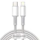 Baseus 2M High Density PD 20W Type-C to Lightning cable - Белый - Apple iPhone / iPad дата кабель / провод для зарядки Baseus 2M High Density PD 20W Type-C to Lightning cable - Белый - Apple iPhone / iPad дата кабель / провод для зарядки