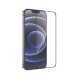Hoco Aluminia Silica HD Flash Full Glue Tempered Glass screen protector для Apple iPhone 13 mini - Чёрный - Защитное стекло / Бронированое / Закалённое антиударное