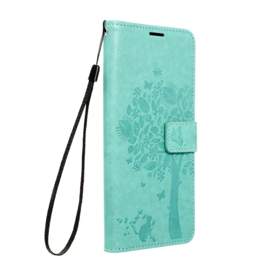 Forcell Mezzo Book Case для Samsung Galaxy A03 A035G - Бирюзовый / Дерево - чехол-книжка со стендом / подставкой и шнурком Forcell Mezzo Book Case для Samsung Galaxy A03 A035G - Бирюзовый / Дерево - чехол-книжка со стендом / подставкой и шнурком