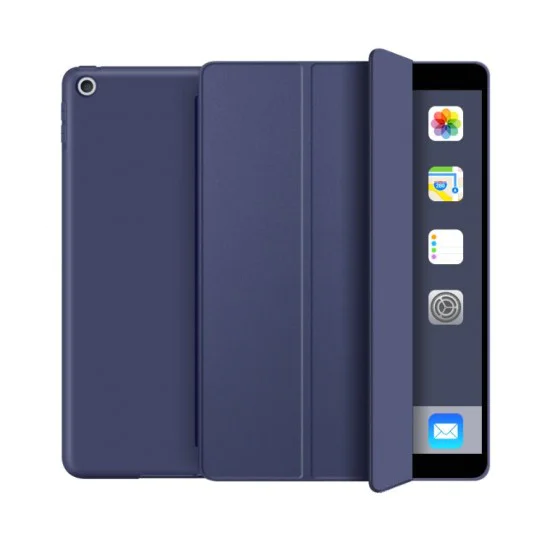 Tech-Protect Smart Case priekš Apple iPad 10.2 (2019 / 2020 / 2021) - Tumši Zils - sāniski atverams maciņš ar magnētu un stendu Tech-Protect Smart Case priekš Apple iPad 10.2 (2019 / 2020 / 2021) - Tumši Zils - sāniski atverams maciņš ar magnētu un stendu