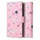 Tech-Protect Wallet Book Case priekš Samsung Galaxy A53 5G A536 - Rozā / Puķes - sāniski atverams maciņš ar magnētu un stendu / grāmatveida maks Tech-Protect Wallet Book Case priekš Samsung Galaxy A53 5G A536 - Rozā / Puķes - sāniski atverams maciņš ar magnētu un stendu / grāmatveida maks