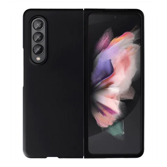 Forcell Slim Case priekš Samsung Galaxy Z Fold 3 5G - Melns - plastikas aizmugures apvalks / vāciņš Forcell Slim Case priekš Samsung Galaxy Z Fold 3 5G - Melns - plastikas aizmugures apvalks / vāciņš