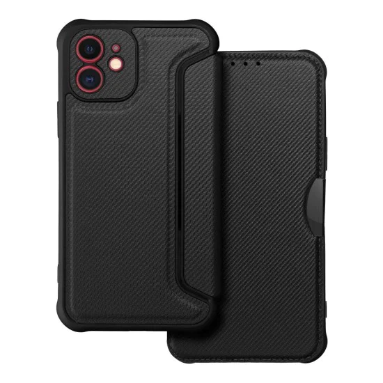 Razor Book Case priekš Samsung Galaxy A03 A035G - Melns - sāniski atverams maciņš ar stendu / grāmatveida maks Razor Book Case priekš Samsung Galaxy A03 A035G - Melns - sāniski atverams maciņš ar stendu / grāmatveida maks