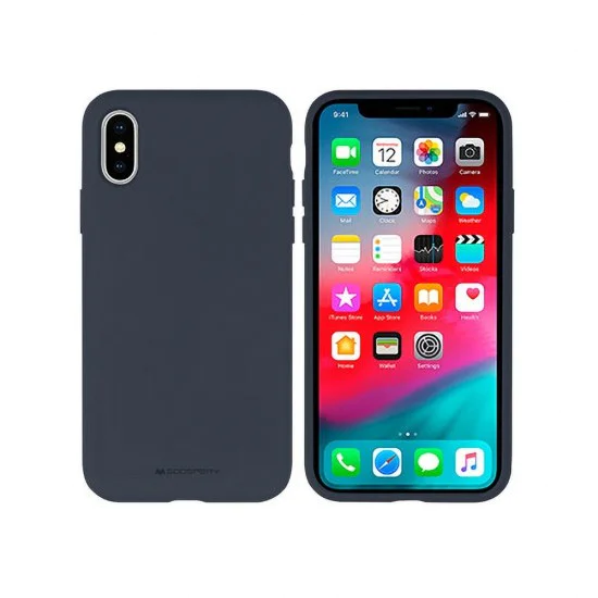 Mercury Silicone Case (Microfiber Soft Touch) для Apple iPhone 13 mini - Тёмно Синий - матовая силиконовая накладка / бампер (крышка чехол) Mercury Silicone Case (Microfiber Soft Touch) для Apple iPhone 13 mini - Тёмно Синий - матовая силиконовая накладка / бампер (крышка чехол)