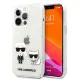 Karl Lagerfeld Transparent Karl & Choupette series Back Case KLHCP13XCKTR для Apple iPhone 13 Pro Max - Прозрачный - силиконовый чехол-накладка / бампер-крышка Karl Lagerfeld Transparent Karl & Choupette series Back Case KLHCP13XCKTR для Apple iPhone 13 Pro Max - Прозрачный - силиконовый чехол-накладка / бампер-крышка
