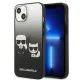 Karl Lagerfeld Gradient Ikonik Karl & Choupette series Back Case KLHCP13MTGKCK для Apple iPhone 13 - Чёрный - пластиковый-силиконовый чехол-накладка / бампер-крышка Karl Lagerfeld Gradient Ikonik Karl & Choupette series Back Case KLHCP13MTGKCK для Apple iPhone 13 - Чёрный - пластиковый-силиконовый чехол-накладка / бампер-крышка