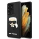 Karl Lagerfeld 3D Rubber Karl`s Head series Back Case KLHCS21LKH3DBK для Samsung Galaxy S21 Ultra G998 - Чёрный - чехол-накладка из искусственной кожи / бампер-крышка Karl Lagerfeld 3D Rubber Karl`s Head series Back Case KLHCS21LKH3DBK для Samsung Galaxy S21 Ultra G998 - Чёрный - чехол-накладка из искусственной кожи / бампер-крышка