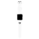 Karl Lagerfeld Silicone Choupette Heads Series Watch Band KLAWLSLCW для Apple Watch 42 / 44 / 45 mm / Ultra 49 mm - Белый - силиконовый ремешок для умных часов Karl Lagerfeld Silicone Choupette Heads Series Watch Band KLAWLSLCW для Apple Watch 42 / 44 / 45 mm / Ultra 49 mm - Белый - силиконовый ремешок для умных часов