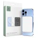Tech-Protect PB10 5000mAh Lifemag Power Bank для Apple iPhone с MagSafe USB Type-C / Lightning 5V/3A - Белый - Универсальный внешний аккумулятор / батарея Tech-Protect PB10 5000mAh Lifemag Power Bank для Apple iPhone с MagSafe USB Type-C / Lightning 5V/3A - Белый - Универсальный внешний аккумулятор / батарея