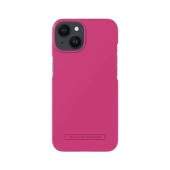 iDeal of Sweden Seamless AG22 Back Case для Apple iPhone 14 - Magenta - жесткий силиконовый чехол-накладка с встроенной металической пластиной / бампер-крышка iDeal of Sweden Seamless AG22 Back Case для Apple iPhone 14 - Magenta - жесткий силиконовый чехол-накладка с встроенной металической пластиной / бампер-крышка