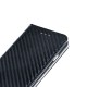 GreenGo Smart Carbon Magnet book case для Huawei Y5 II (Y5 2) / Y6 II (Y6 2) Compact - Чёрный - чехол-книжка со стендом / подставкой (кожаный чехол книжка, leather book wallet case cover stand)