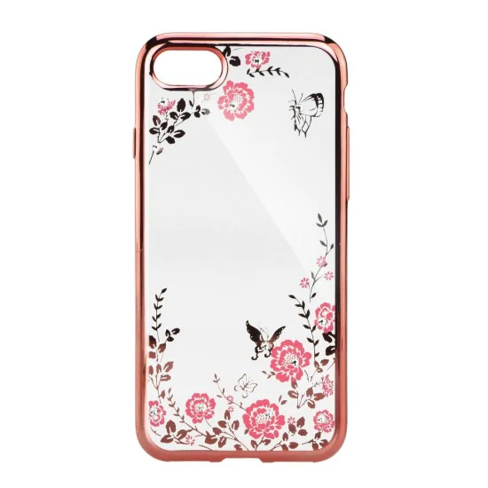 Forcell Diamond Case для Nokia 5 - Розовое Золото - силиконовая накладка с рисунком / бампер (крышка чехол, ultra slim TPU silicone case cover, bumper) Forcell Diamond Case для Nokia 5 - Розовое Золото - силиконовая накладка с рисунком / бампер (крышка чехол, ultra slim TPU silicone case cover, bumper)