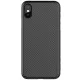 NILLKIN Synthetic Fiber Hard Plastic Case для Apple iPhone X / XS - Черный - пластиковая накладка / бампер (крышка чехол, PU back cover, bumper shell) NILLKIN Synthetic Fiber Hard Plastic Case для Apple iPhone X / XS - Черный - пластиковая накладка / бампер (крышка чехол, PU back cover, bumper shell)