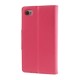 Mercury Goospery Sonata Diary для Apple iPhone 4 / 4S - Розовый - чехол-книжка с стендом / подставкой (эко кожаный чехол книжка, PU leather book wallet case cover stand)