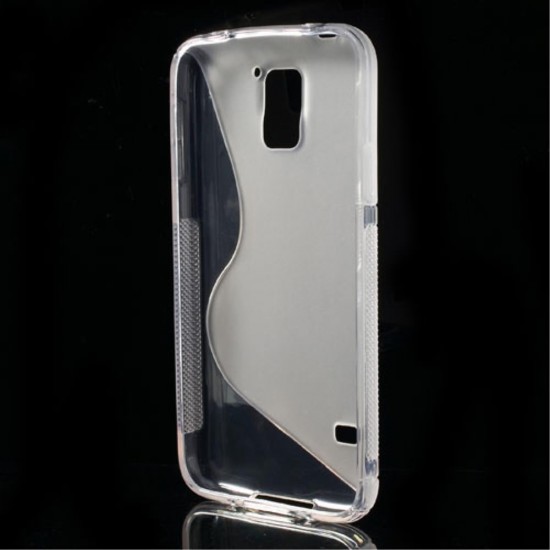 Telone Back S-Case Samsung Galaxy Trend 2 G313 / V Duos / Trend 2 Lite G318 - Caurspīdīgs - silikona apvalks (bampers, vāciņš, slim TPU silicone case cover, bumper)