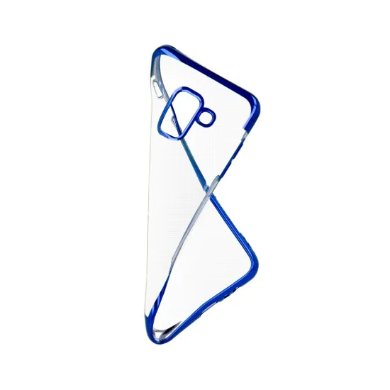 Plating Soft TPU Back Case priekš Samsung Galaxy A6 (2018) A600 - Zils - silikona aizmugures apvalks (bampers, vāciņš, slim TPU silicone case shell cover, bumper) Plating Soft TPU Back Case priekš Samsung Galaxy A6 (2018) A600 - Zils - silikona aizmugures apvalks (bampers, vāciņš, slim TPU silicone case shell cover, bumper)