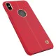 NILLKIN Englon Textured Leather Skin Hard Back Case priekš Apple iPhone XS Max - Sarkans - ādas aizmugures apvalks (bampers, vāciņš, leather cover, bumper) NILLKIN Englon Textured Leather Skin Hard Back Case priekš Apple iPhone XS Max - Sarkans - ādas aizmugures apvalks (bampers, vāciņš, leather cover, bumper)
