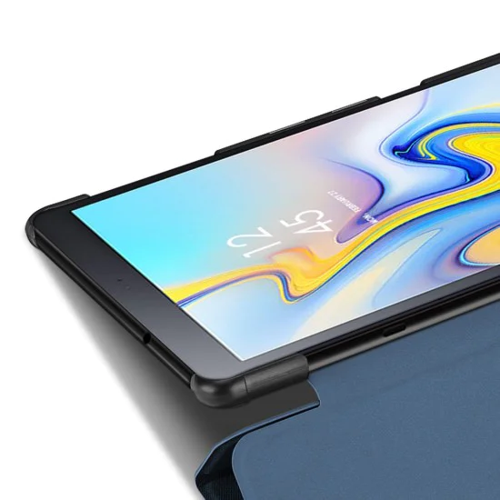 Dux Ducis Skin Pro series для Samsung Galaxy Tab A 10.5 (2018) T590 / T595 - Тёмно Синий - чехол-книжка с магнитом и стендом / подставкой (кожаный чехол-книжка, leather book wallet case cover stand) Dux Ducis Skin Pro series для Samsung Galaxy Tab A 10.5 (2018) T590 / T595 - Тёмно Синий - чехол-книжка с магнитом и стендом / подставкой (кожаный чехол-книжка, leather book wallet case cover stand)