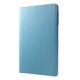 360 Rotary Litchi Skin Leather Cover w/ Stand for Samsung Galaxy Tab A 10.5 (2018) T590 / T595 - Светло синий - чехол-книжка со стендом / подставкой (кожаный чехол-книжка, leather book wallet case)
