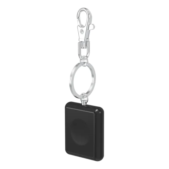 Xuenair Mini Portable Keychain Qi Wireless FOD Charger priekš Apple Watch - Melns - Universāls induktīvs bezvadu USB lādētājs paliktnis Xuenair Mini Portable Keychain Qi Wireless FOD Charger priekš Apple Watch - Melns - Universāls induktīvs bezvadu USB lādētājs paliktnis