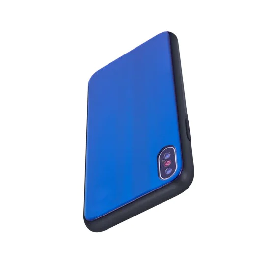 Aurora Glass Back Case priekš Apple iPhone XR - Tumši Zils - silikona un stikla aizmugures apvalks (bampers, vāciņš, TPU back cover, bumper shell) Aurora Glass Back Case priekš Apple iPhone XR - Tumši Zils - silikona un stikla aizmugures apvalks (bampers, vāciņš, TPU back cover, bumper shell)