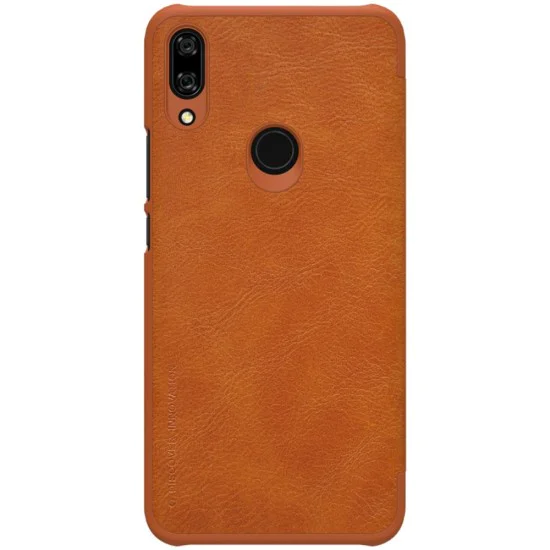 NILLKIN Qin Series Leather Case priekš Huawei P Smart Z / Honor 9X - Brūns - sāniski atverams maciņš (ādas maks, grāmatiņa, leather book wallet case cover) NILLKIN Qin Series Leather Case priekš Huawei P Smart Z / Honor 9X - Brūns - sāniski atverams maciņš (ādas maks, grāmatiņa, leather book wallet case cover)