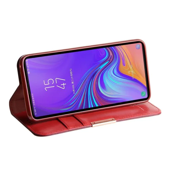 Dzgogo Royale II series для Samsung Galaxy Note 10 N970 - Красный - чехол-книжка из натуральной кожи с подставкой / стендом и магнитом (genuine leather book wallet case cover stand) Dzgogo Royale II series для Samsung Galaxy Note 10 N970 - Красный - чехол-книжка из натуральной кожи с подставкой / стендом и магнитом (genuine leather book wallet case cover stand)