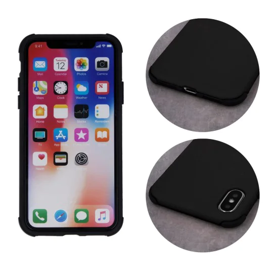 Defender Rubber Back Case для Huawei Y5 (2019) / Honor 8s - Чёрный - противоударная силиконовая накладка / чехол-бампер Defender Rubber Back Case для Huawei Y5 (2019) / Honor 8s - Чёрный - противоударная силиконовая накладка / чехол-бампер