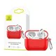Usams Silicone Case для Apple Airpods Pro BH568AP06 (US-BH568) - Красный - силиконовый чехол для футляра зарядки беспроводных наушников Usams Silicone Case для Apple Airpods Pro BH568AP06 (US-BH568) - Красный - силиконовый чехол для футляра зарядки беспроводных наушников