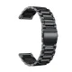20mm Stainless Steel Watch Band Strap - Melns - siksniņas (jostas) viedpulksteņiem no nerūsējoša tērauda 20mm Stainless Steel Watch Band Strap - Melns - siksniņas (jostas) viedpulksteņiem no nerūsējoša tērauda