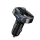 Baseus S-09 Car Kit HandsFree FM Transmitter ar Bluetooth V4.2 EDR 12/24V 2xUSB 3.4A - Melns - USB FM Transmitteris un auto lādētājs, MP3 Audio atskaņotājs, automašinas bezvadu brīvroku sistēma Baseus S-09 Car Kit HandsFree FM Transmitter ar Bluetooth V4.2 EDR 12/24V 2xUSB 3.4A - Melns - USB FM Transmitteris un auto lādētājs, MP3 Audio atskaņotājs, automašinas bezvadu brīvroku sistēma