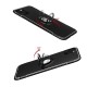Forcell Carbon Ring Back Case priekš Apple iPhone 11 Pro - Melns - silikona aizmugures apvalks ar gredzenu