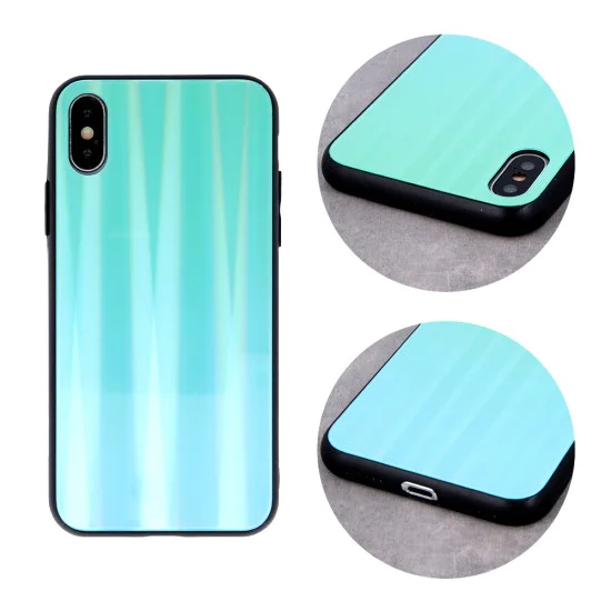 Aurora Glass Back Case для Samsung Galaxy A40 / A40 EE A405 - Бирюзовый - накладка / бампер из силикона и стекла (крышка чехол, TPU back cover, bumper shell) Aurora Glass Back Case для Samsung Galaxy A40 / A40 EE A405 - Бирюзовый - накладка / бампер из силикона и стекла (крышка чехол, TPU back cover, bumper shell)