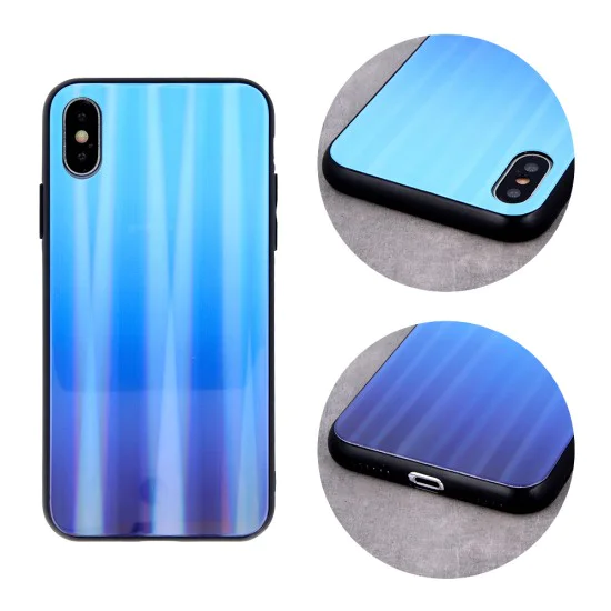 Aurora Glass Back Case priekš Samsung Galaxy S20 Ultra 5G G988 - Gaiši Zils - silikona un stikla aizmugures apvalks (bampers, vāciņš, TPU back cover, bumper shell) Aurora Glass Back Case priekš Samsung Galaxy S20 Ultra 5G G988 - Gaiši Zils - silikona un stikla aizmugures apvalks (bampers, vāciņš, TPU back cover, bumper shell)