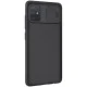 Nillkin CamShield Slide Camera Back Hard Case Cover priekš Samsung Galaxy A71 A715 - Melns - plastikas aizmugures apvalks / bampers ar kameras aizsargmehānismu Nillkin CamShield Slide Camera Back Hard Case Cover priekš Samsung Galaxy A71 A715 - Melns - plastikas aizmugures apvalks / bampers ar kameras aizsargmehānismu