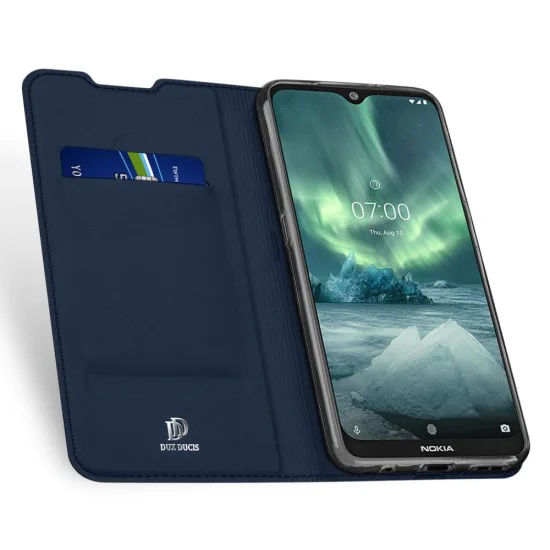 Dux Ducis Skin Pro series для Nokia 6.2 / 7.2 - Тёмно Синий - чехол-книжка с магнитом и стендом / подставкой (кожаный чехол-книжка, leather book wallet case cover stand) Dux Ducis Skin Pro series для Nokia 6.2 / 7.2 - Тёмно Синий - чехол-книжка с магнитом и стендом / подставкой (кожаный чехол-книжка, leather book wallet case cover stand)