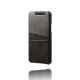 Double Card Slots PU Leather Coated PC Back Case для Samsung Galaxy A80 A805 - Чёрный - чехол-накладка из искусственной кожи с двумя кармашками для карт Double Card Slots PU Leather Coated PC Back Case для Samsung Galaxy A80 A805 - Чёрный - чехол-накладка из искусственной кожи с двумя кармашками для карт
