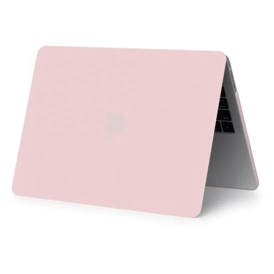 Matte Plastic Protective Case для Apple MacBook Pro 13-inch (2016 - 2020) A1706 / A1708 / A1989 / A2159 / A2251 / A2289 - Розовый - матовая пластиковая накладка / чехол с обеих сторон Matte Plastic Protective Case для Apple MacBook Pro 13-inch (2016 - 2020) A1706 / A1708 / A1989 / A2159 / A2251 / A2289 - Розовый - матовая пластиковая накладка / чехол с обеих сторон