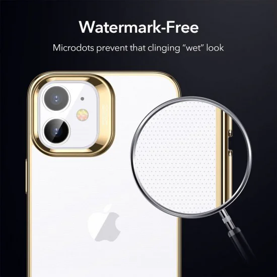 ESR Halo Back Case для Apple iPhone 12 mini - Серебристый - силиконовая накладка / бампер-крышка ESR Halo Back Case для Apple iPhone 12 mini - Серебристый - силиконовая накладка / бампер-крышка