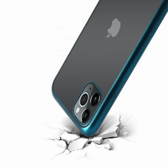 Forcell New Electro Matt TPU Back Case для Apple iPhone 12 / 12 Pro - Зелёный - силиконовая накладка / бампер-крышка Forcell New Electro Matt TPU Back Case для Apple iPhone 12 / 12 Pro - Зелёный - силиконовая накладка / бампер-крышка