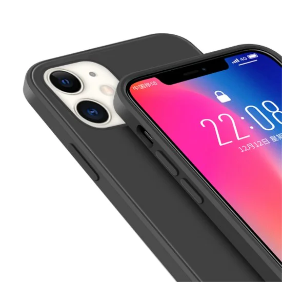 NXE Matte TPU Mobile Phone Protective Back Case для Apple iPhone X / XS - Чёрный - матовая силиконовая накладка / бампер-крышка NXE Matte TPU Mobile Phone Protective Back Case для Apple iPhone X / XS - Чёрный - матовая силиконовая накладка / бампер-крышка