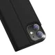 Dux Ducis Skin Pro series для Apple iPhone 12 mini - Чёрный - чехол-книжка с магнитом и стендом / подставкой Dux Ducis Skin Pro series для Apple iPhone 12 mini - Чёрный - чехол-книжка с магнитом и стендом / подставкой