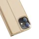 Dux Ducis Skin Pro series priekš Apple iPhone 12 mini - Zelts - sāniski atverams maciņš ar magnētu un stendu Dux Ducis Skin Pro series priekš Apple iPhone 12 mini - Zelts - sāniski atverams maciņš ar magnētu un stendu