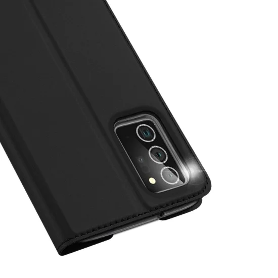 Dux Ducis Skin Pro series для Samsung Galaxy Note 20 Ultra N986 - Чёрный - чехол-книжка сo стендом / подставкой Dux Ducis Skin Pro series для Samsung Galaxy Note 20 Ultra N986 - Чёрный - чехол-книжка сo стендом / подставкой