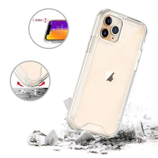 Tel Protect Acrilic Back Case для Samsung Galaxy A02s A025G - Прозрачный - противоударная силиконовая накладка / бампер-крышка Tel Protect Acrilic Back Case для Samsung Galaxy A02s A025G - Прозрачный - противоударная силиконовая накладка / бампер-крышка