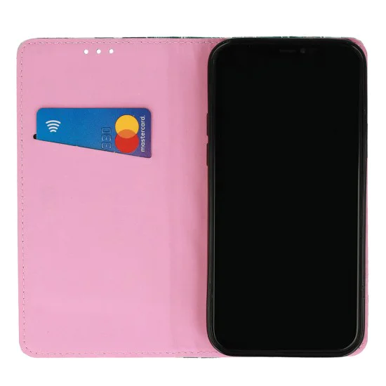 Smart Flower Book Case для Samsung Galaxy A72 A725 - Design 4 - чехол-книжка с кармашком для карточки Smart Flower Book Case для Samsung Galaxy A72 A725 - Design 4 - чехол-книжка с кармашком для карточки