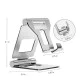 Tech-Protect Z10 Universal Stand Holder for Phone / Tablet 12 inch - Серебристый - Универсальная подставка / держатель на стол для телефона / планшета Tech-Protect Z10 Universal Stand Holder for Phone / Tablet 12 inch - Серебристый - Универсальная подставка / держатель на стол для телефона / планшета