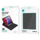 Usams Winro Series Book Case with Keyboard priekš Apple iPad Pro 11 (2018) / Air 4 (2020) / Air 5 (2022) - Melns - sāniski atverams maciņš ar klaviatūru Usams Winro Series Book Case with Keyboard priekš Apple iPad Pro 11 (2018) / Air 4 (2020) / Air 5 (2022) - Melns - sāniski atverams maciņš ar klaviatūru